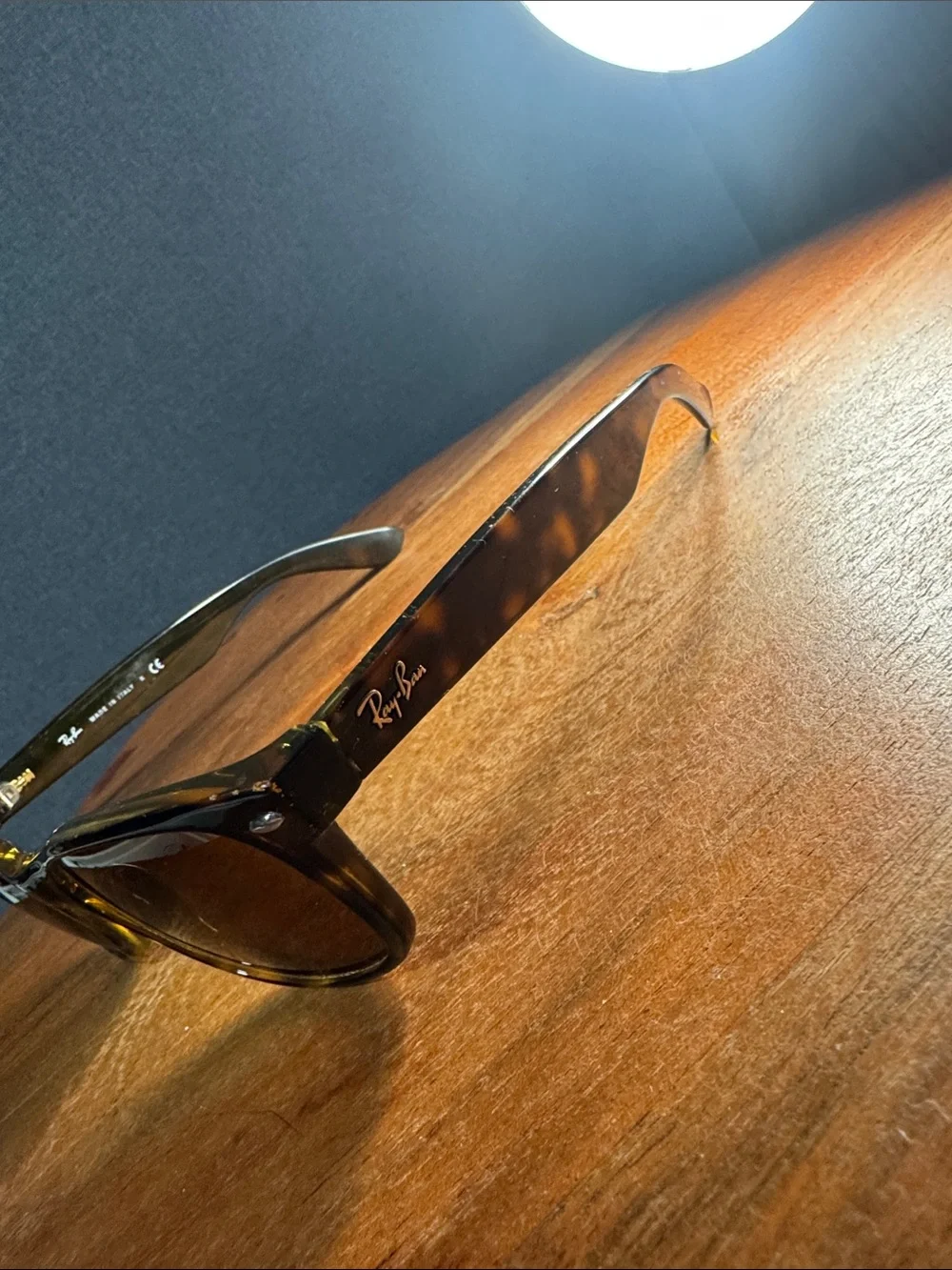 Used Ray-Ban  New wayfarer Tortoiseshell Sunglasses - Brown Lenses